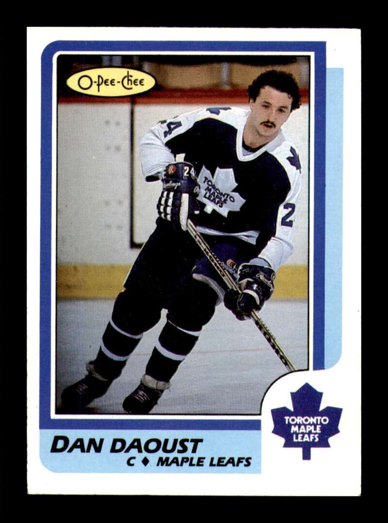 Load image into Gallery viewer, 1986-87 O-Pee-Chee Dan Daoust #241 Toronto Maple Leafs EX-EXMINT Image 1
