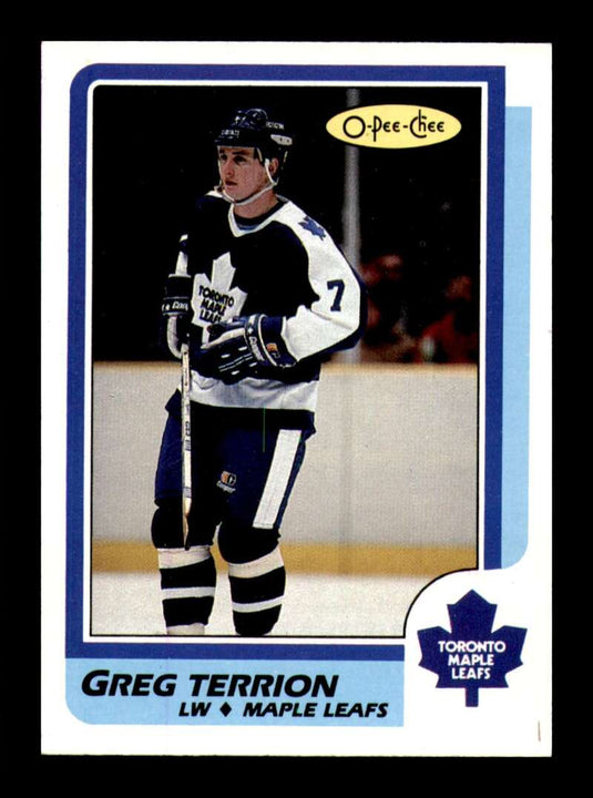 1986-87 O-Pee-Chee Greg Terrion 