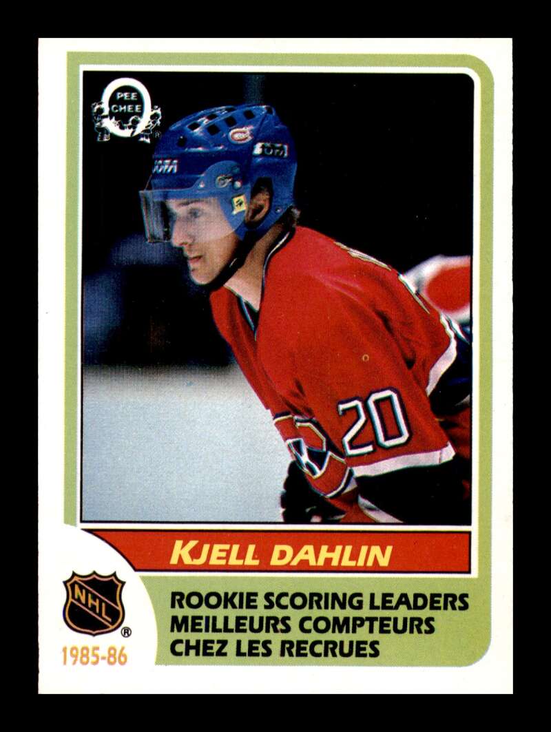 Load image into Gallery viewer, 1986-87 O-Pee-Chee Kjell Dahlin #262 League Leaders Montreal Canadiens NM Near Mint Image 1
