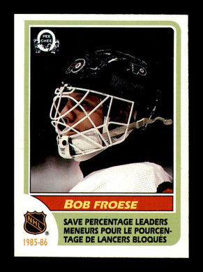1986-87 O-Pee-Chee Bob Froese 