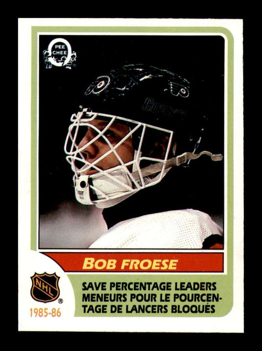 1986-87 O-Pee-Chee Bob Froese 