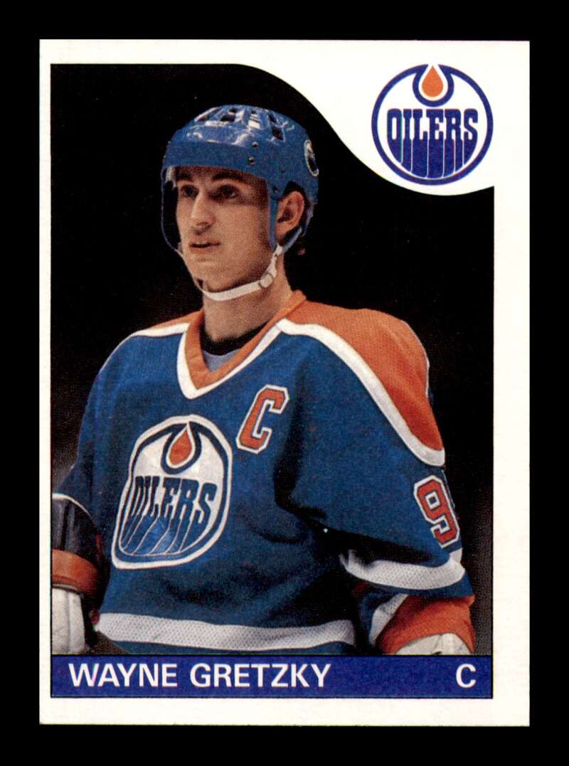 Load image into Gallery viewer, 1985-86 Topps Wayne Gretzky #120 Edmonton Oilers NM Near Mint Image 1
