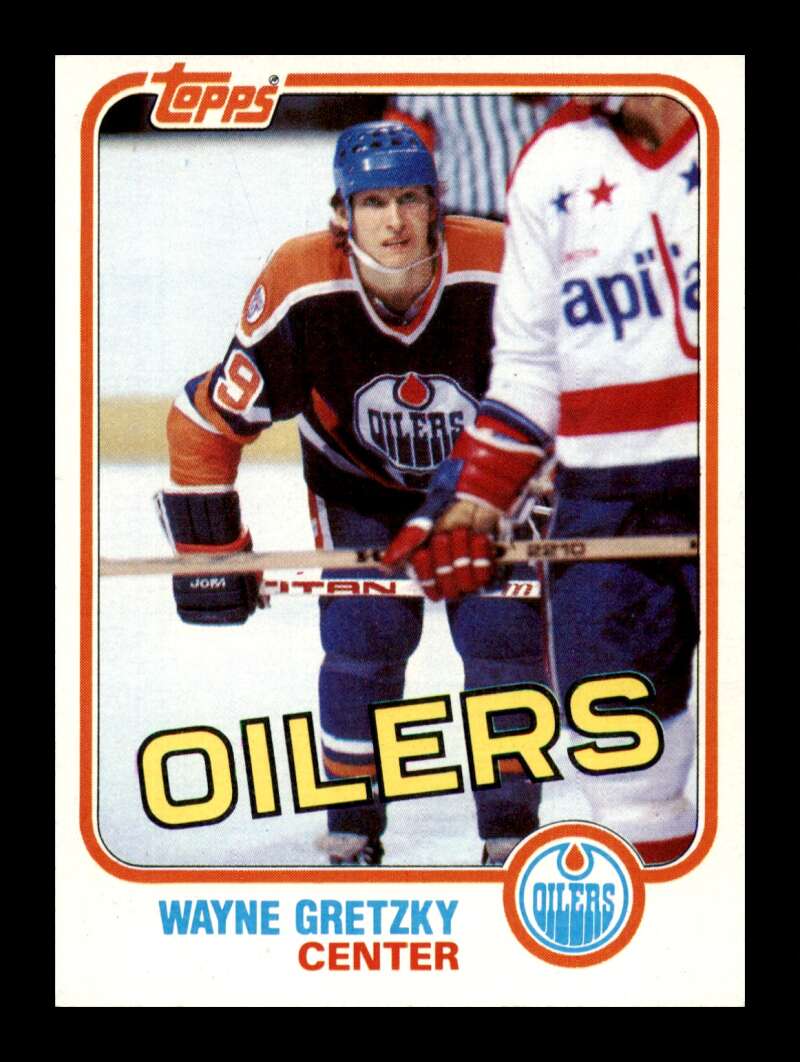 Load image into Gallery viewer, 1981-82 Topps Wayne Gretzky #16 3rd Year Edmonton Oilers NM Near Mint Image 1
