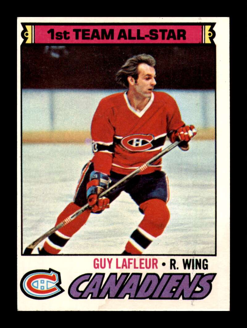 Load image into Gallery viewer, 1977-78 Topps Guy Lafleur #200 Montreal Canadiens All Star EX-EXMINT Image 1
