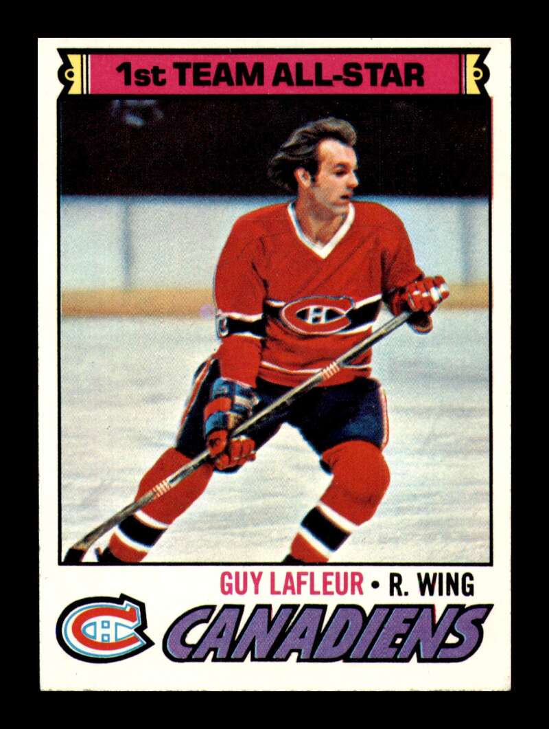 Load image into Gallery viewer, 1977-78 Topps Guy Lafleur #200 Montreal Canadiens All Star NM Near Mint Image 1
