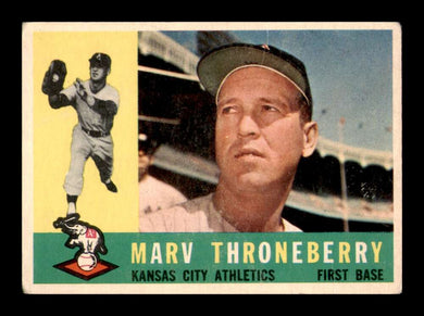 1960 Topps Marv Throneberry 