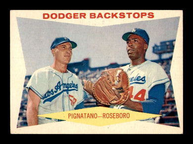 1960 Topps Joe Pignatano John Roseboro 