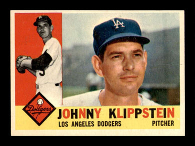 1960 Topps Johnny Klippstein 