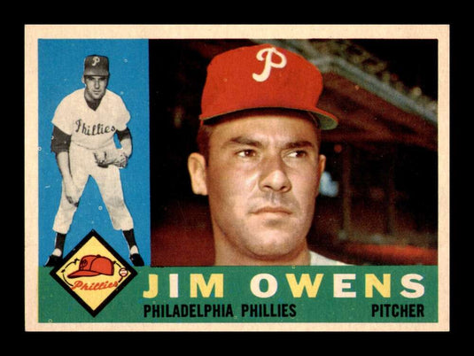 1960 Topps Jim Owens 