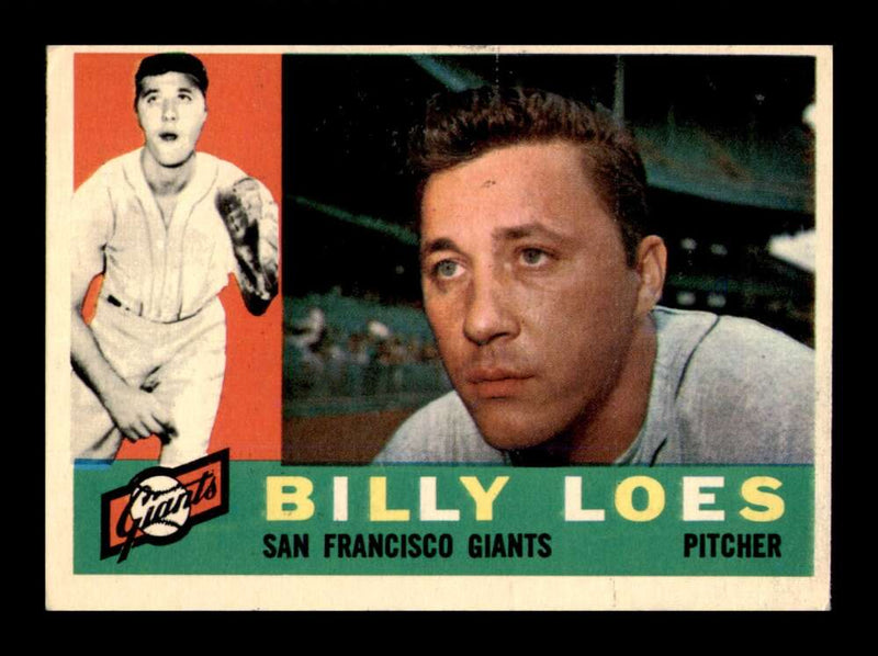 Load image into Gallery viewer, 1960 Topps Billy Loes #181 San Francisco Giants EX-EXMINT Image 1
