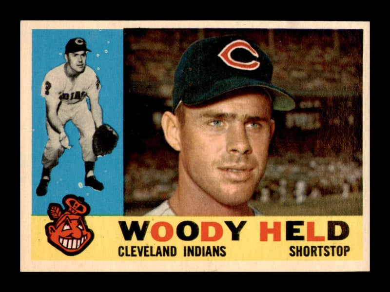 Load image into Gallery viewer, 1960 Topps Woodie Held #178 Cleveland Indians EX-EXMINT Image 1
