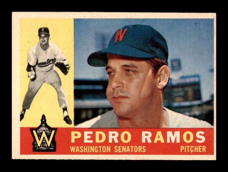 Load image into Gallery viewer, 1960 Topps Pedro Ramos #175 Washington Senators EX-EXMINT Image 1
