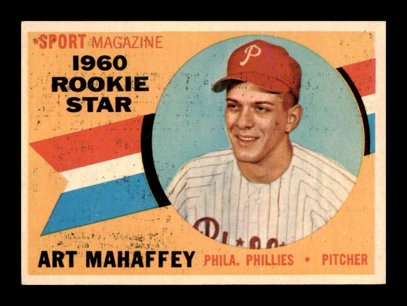 Load image into Gallery viewer, 1960 Topps Art Mahaffey #138 Philadelphia Phillies Rookie RC EX-EXMINT Image 1
