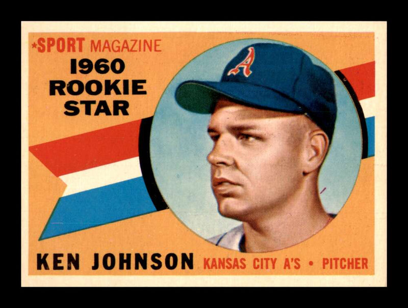 Load image into Gallery viewer, 1960 Topps Ken Johnson #135 Kansas City Athletics Rookie RC EX-EXMINT Image 1
