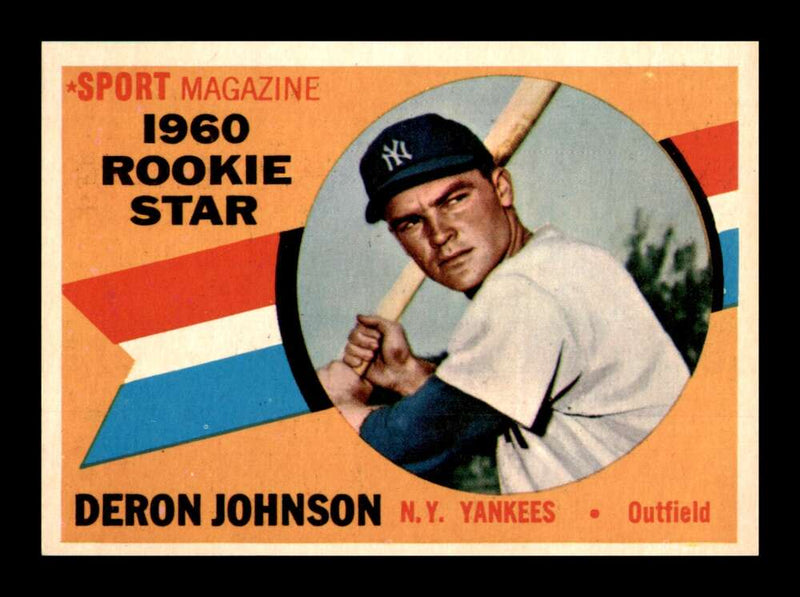 Load image into Gallery viewer, 1960 Topps Deron Johnson #134 New York Yankees NM Near Mint Image 1
