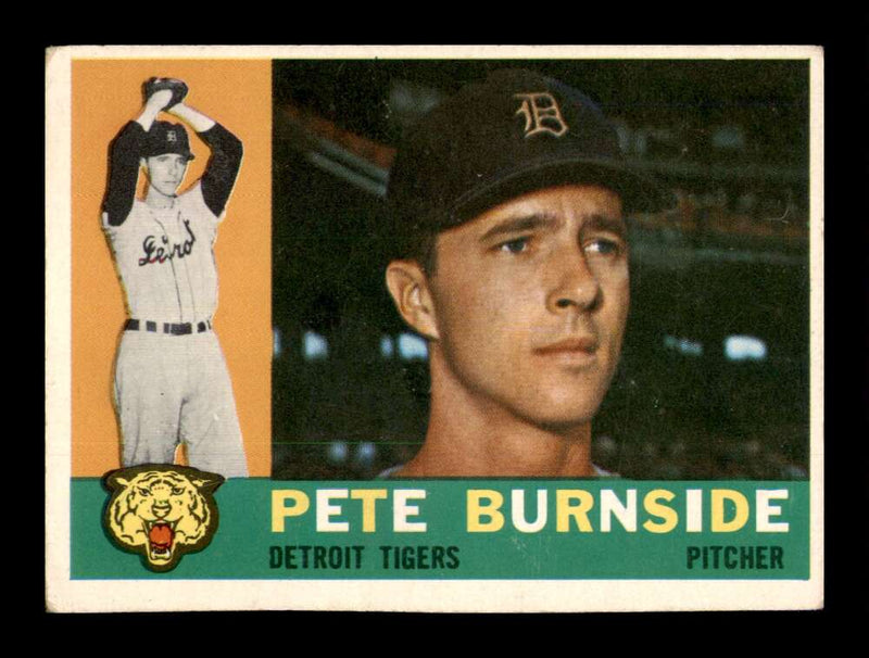 Load image into Gallery viewer, 1960 Topps Pete Burnside #261 Detroit Tigers EX Excellent Image 1
