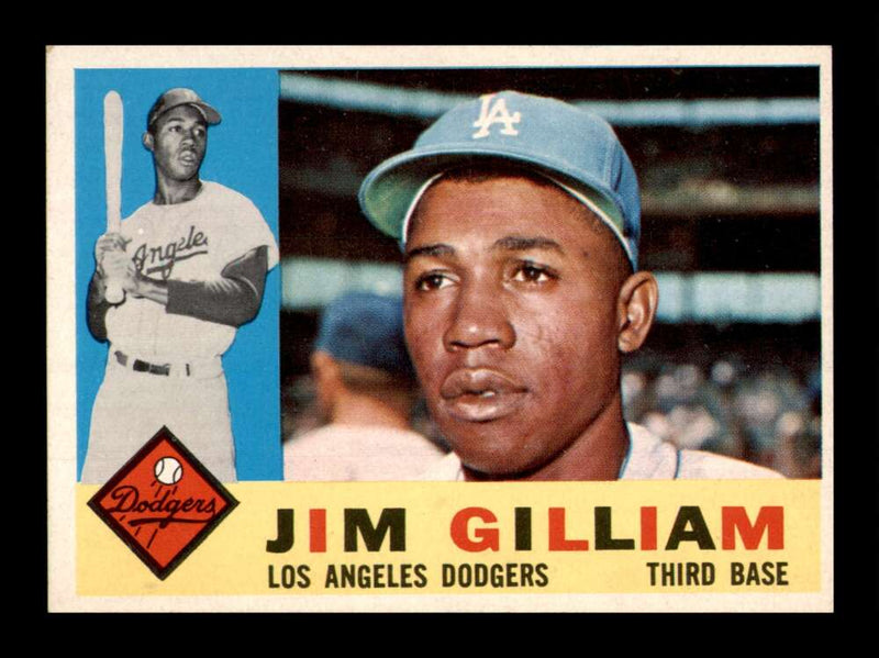 Load image into Gallery viewer, 1960 Topps Jim Gilliam #255 Los Angeles Dodgers EX-EXMINT Image 1

