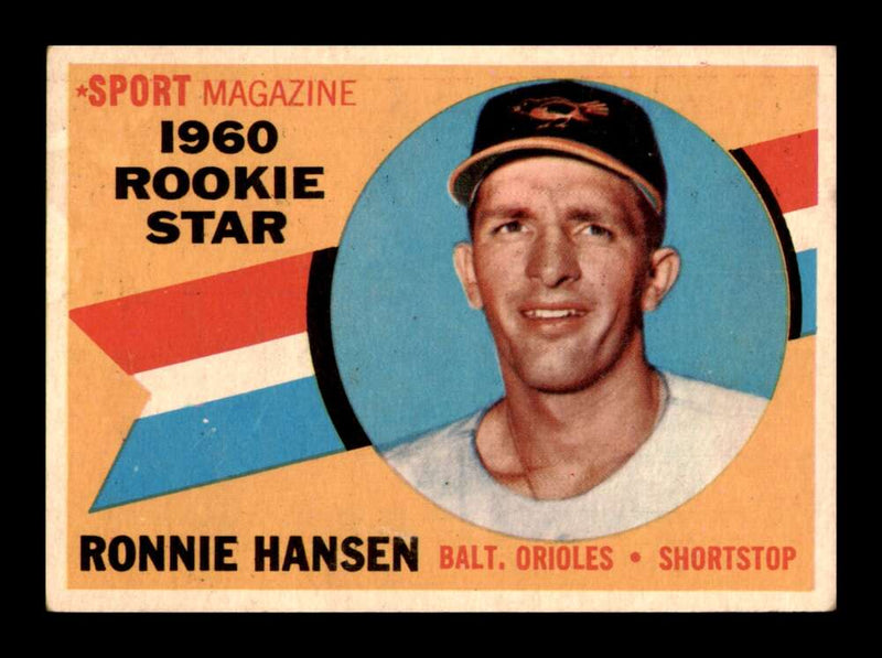 Load image into Gallery viewer, 1960 Topps Ron Hansen #127 Baltimore Orioles Rookie RC EX Excellent Image 1
