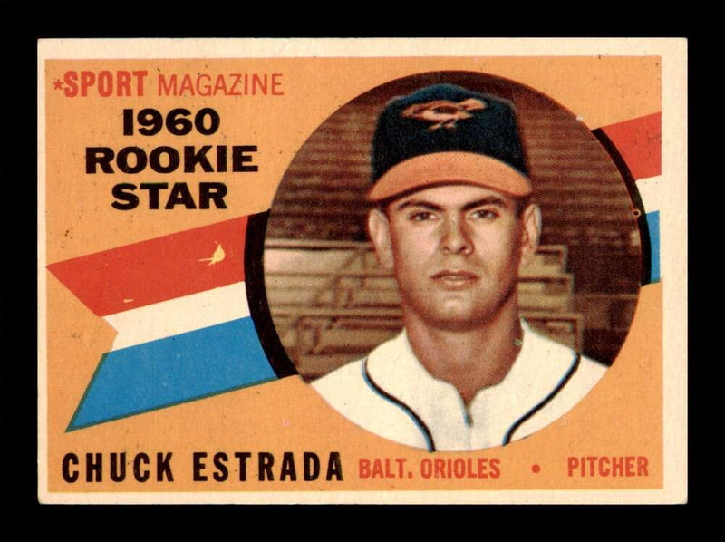 Load image into Gallery viewer, 1960 Topps Chuck Estrada #126 Baltimore Orioles Rookie RC EX-EXMINT Image 1
