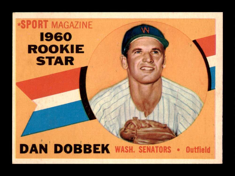 Load image into Gallery viewer, 1960 Topps Dan Dobbek #123 Washington Senators EX-EXMINT Image 1
