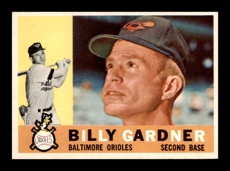 Load image into Gallery viewer, 1960 Topps Billy Gardner #106 Baltimore Orioles NM Near Mint Image 1
