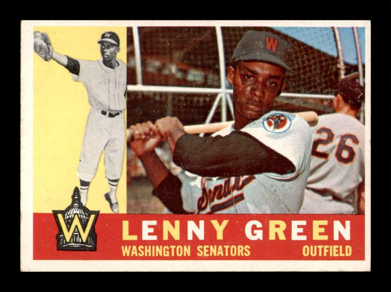 Load image into Gallery viewer, 1960 Topps Lenny Green #99 Washington Senators EX-EXMINT Image 1
