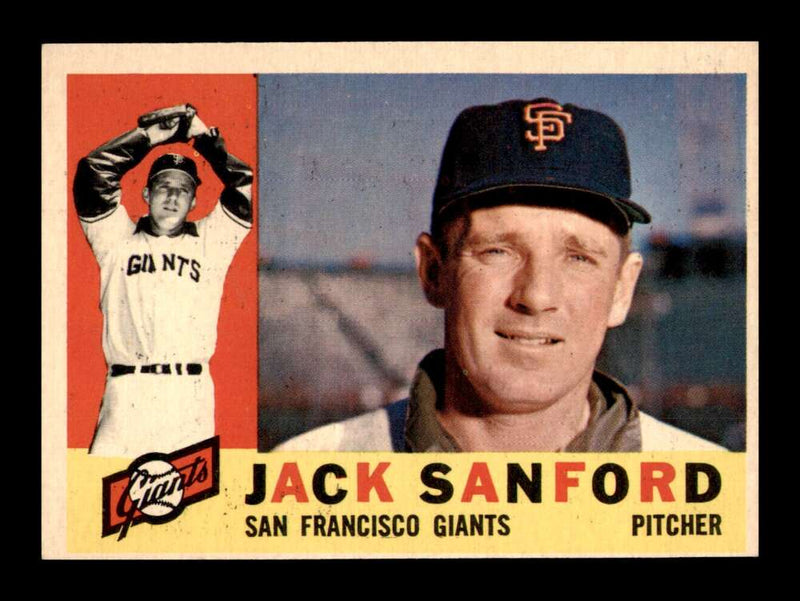 Load image into Gallery viewer, 1960 Topps Jack Sanford #165 San Francisco Giants NM Near Mint Image 1
