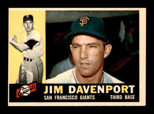 1960 Topps Jim Davenport 