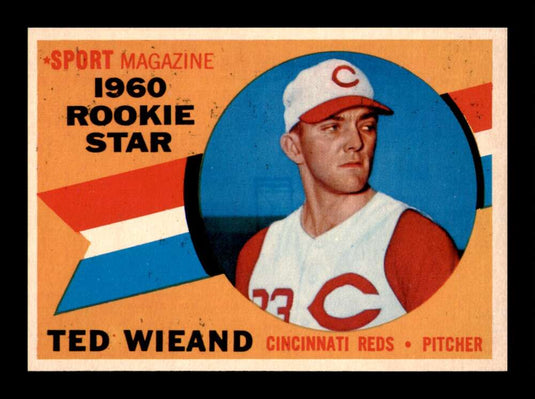 1960 Topps Ted Wieand 