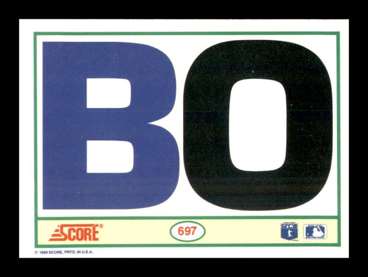 1990 Score Bo Jackson 