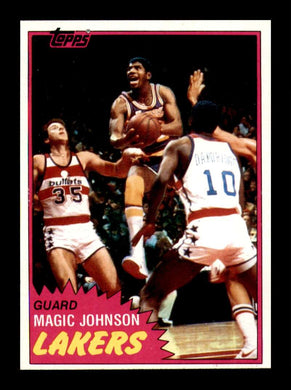 1981-82 Topps Magic Johnson 