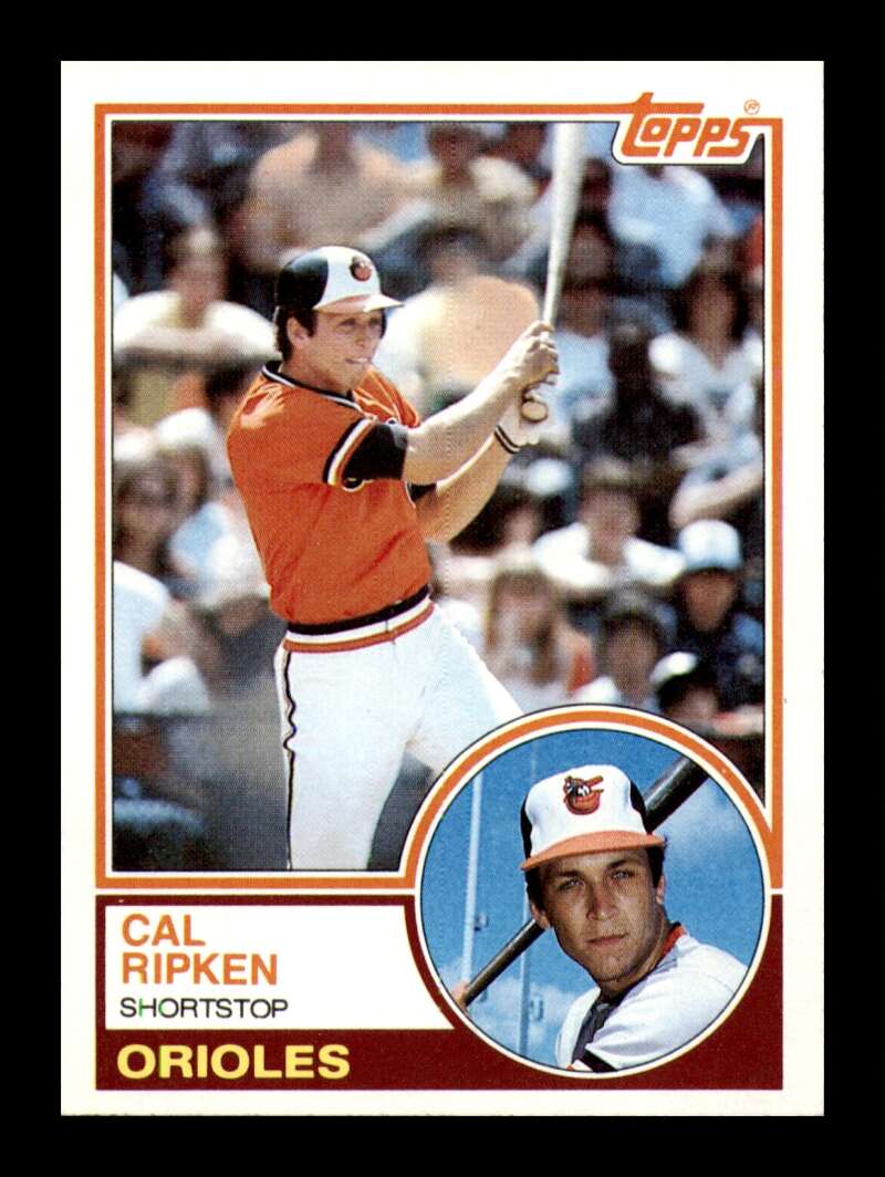 Load image into Gallery viewer, 1983 Topps Cal Ripken Jr. #163 2nd Year Baltimore Orioles NM Near Mint Image 1
