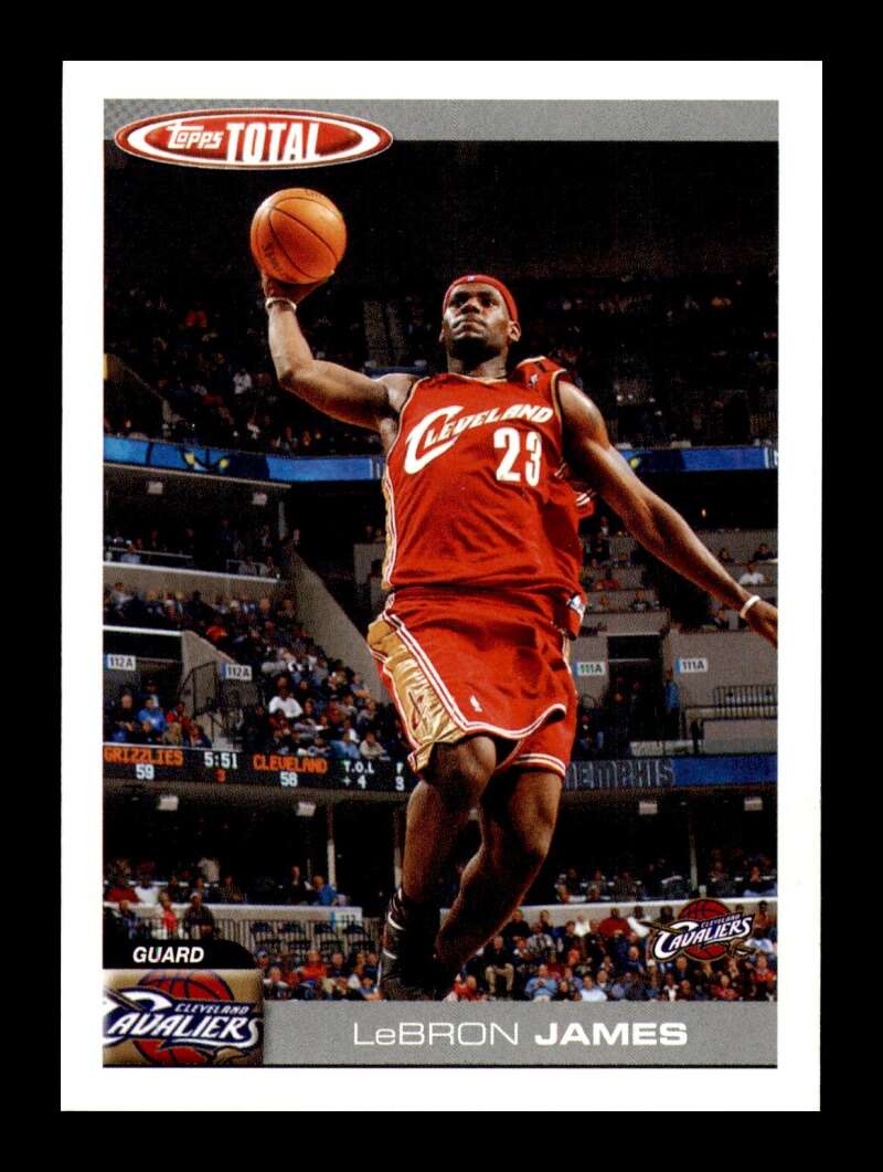 Load image into Gallery viewer, 2004-05 Topps Total Lebron James #4 2nd Year Cleveland Cavaliers  Image 1
