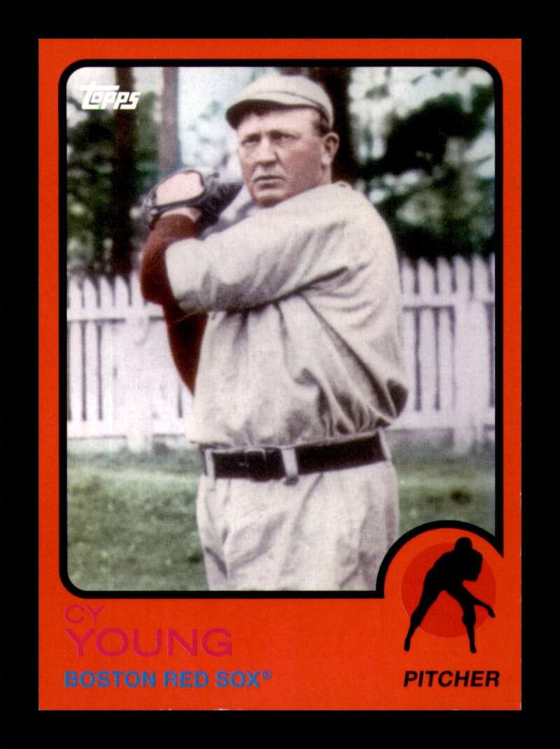 Load image into Gallery viewer, 2021 Topps Archives Red Cy Young #121 Boston Red Sox /75  Image 1
