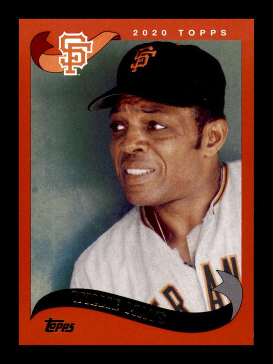 2020 Topps Archives Red Willie Mays 