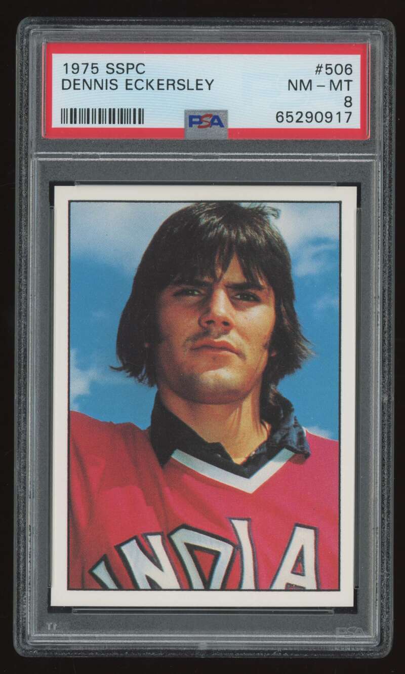 Load image into Gallery viewer, 1976 SSPC 1975 Dennis Eckersley #506 Cleveland Indians Rookie RC PSA 8 Image 1

