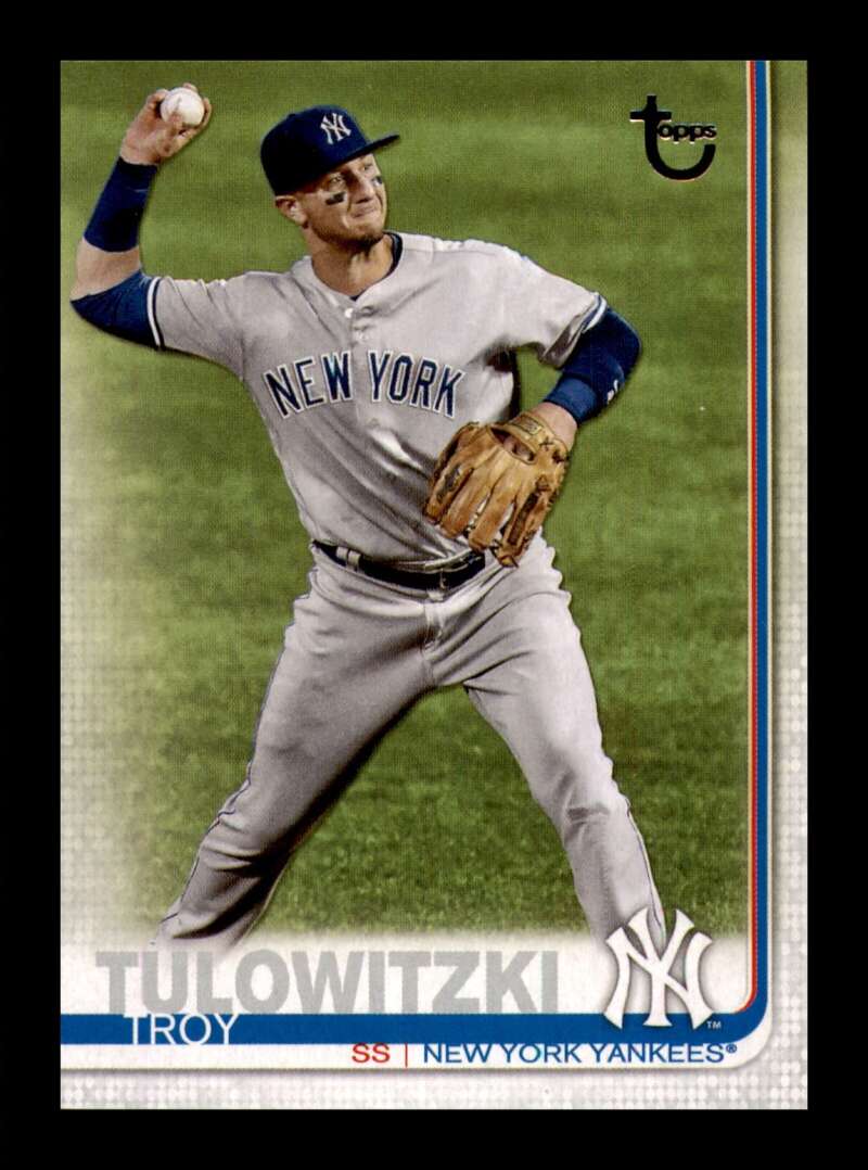 Load image into Gallery viewer, 2019 Topps Vintage Stock Troy Tulowitzki #622 New York Yankees /99  Image 1
