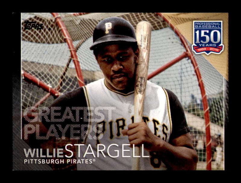 Load image into Gallery viewer, 2019 Topps 150 Years Black Willie Stargell #GP-43 Pittsburgh Pirates /299  Image 1
