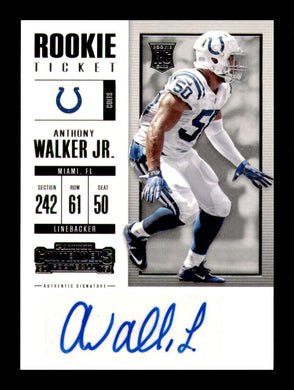 2017 Panini Contenders Auto Anthony Walker Jr. 