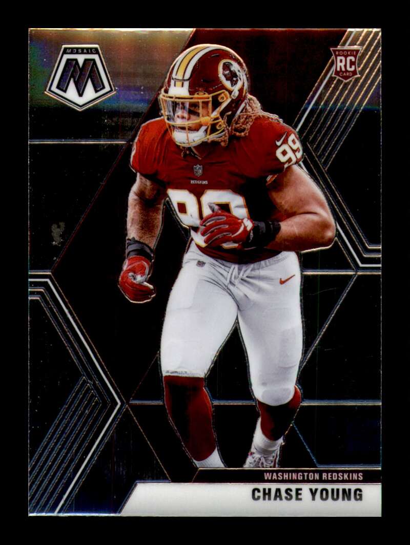 Load image into Gallery viewer, 2020 Panini Mosaic Chase Young #202 Washington Redskins Rookie RC  Image 1
