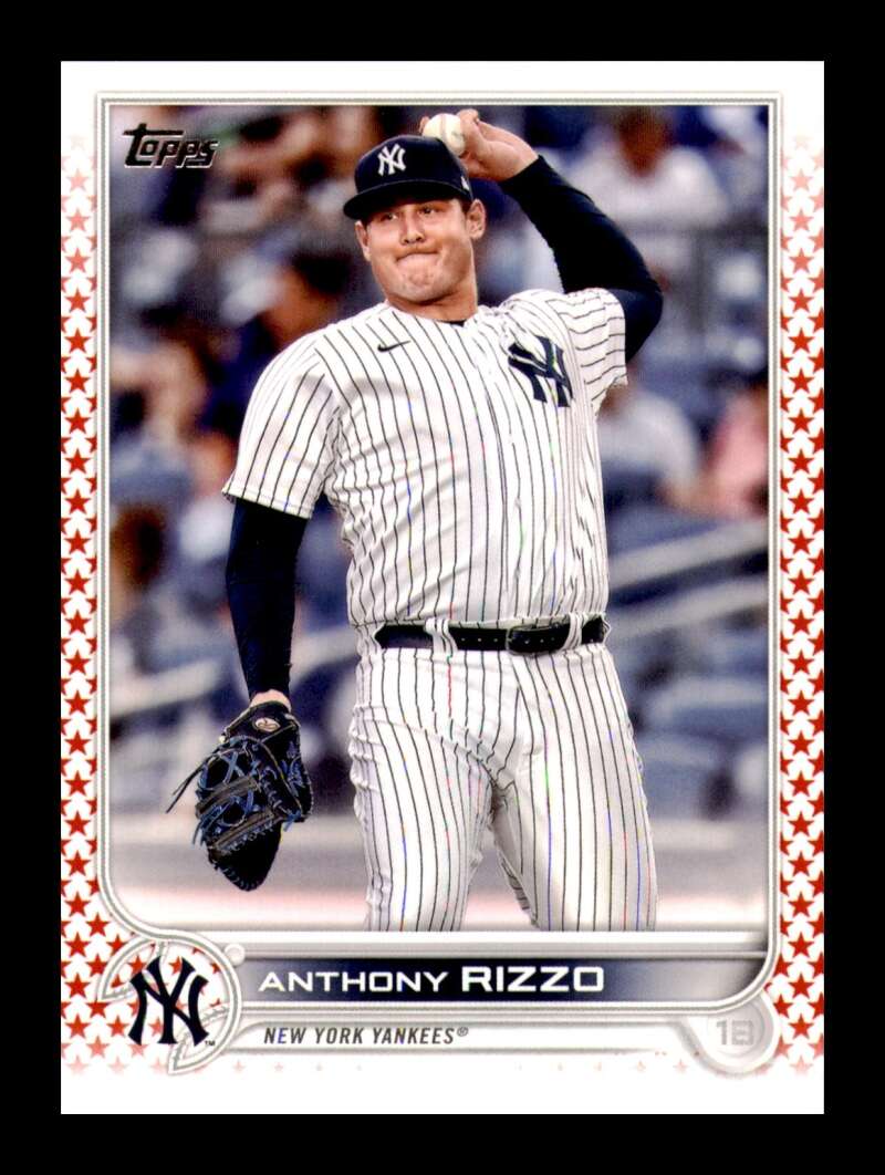 Load image into Gallery viewer, 2022 Topps Independence Day Anthony Rizzo #242 New York Yankees SP /76  Image 1

