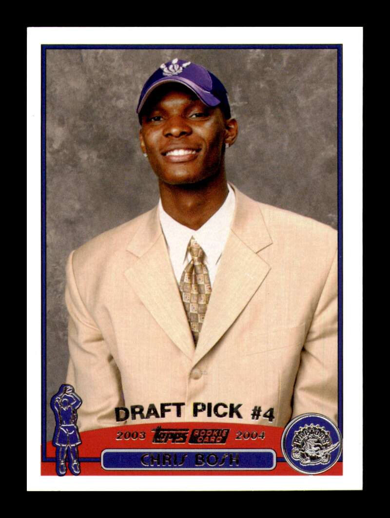 Load image into Gallery viewer, 2003-04 Topps Chris Bosh #224 Toronto Raptors Rookie RC NM Near Mint Image 1
