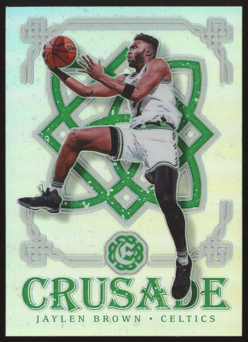 Load image into Gallery viewer, 2016-17 Panini Excalibur Crusade Silver Prizm Jaylen Brown #96 Boston Celtics Rookie RC Image 1
