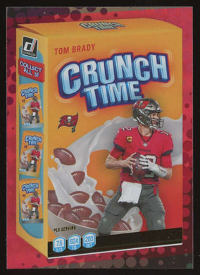 2022 Donruss Crunch Time Tom Brady 