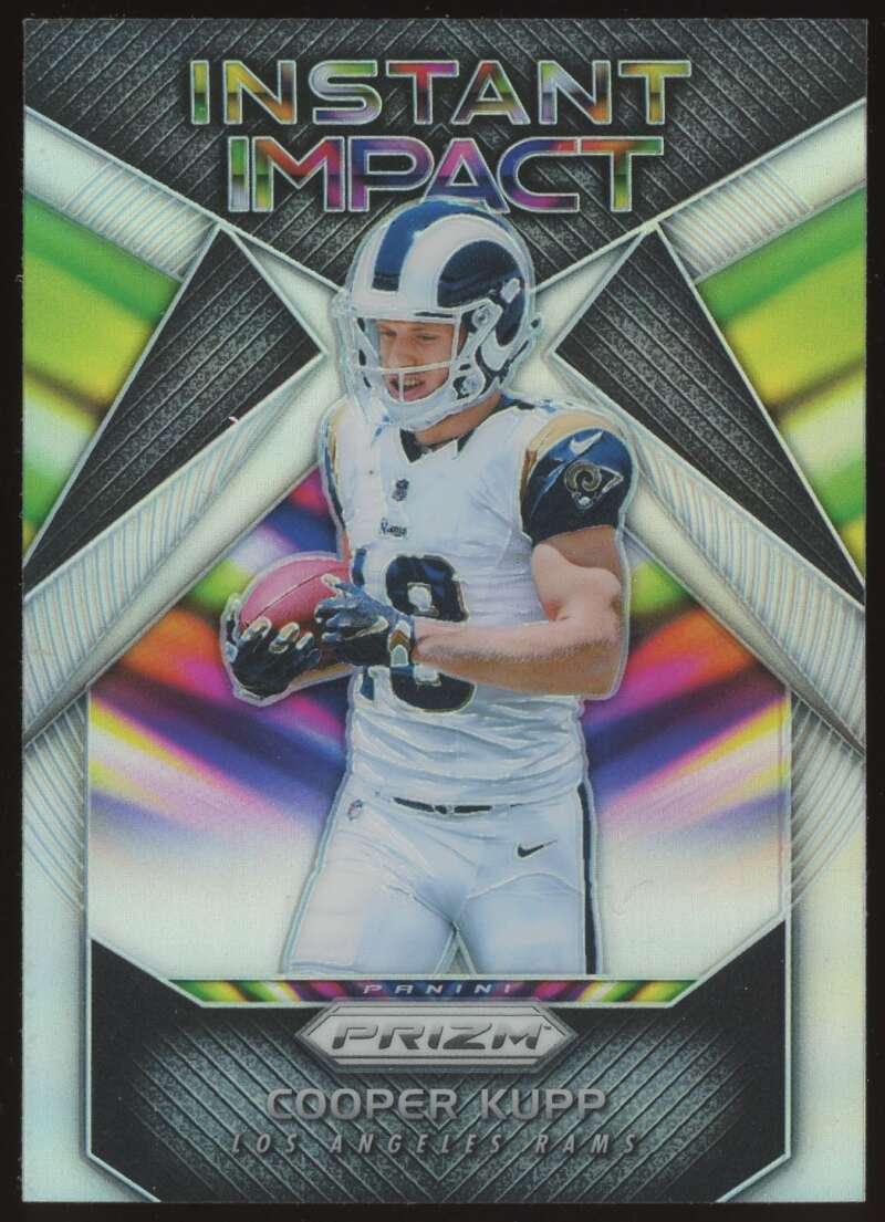 Load image into Gallery viewer, 2017 Panini Prizm Instant Impact Silver Prizm Cooper Kupp #18 Los Angeles Rams Rookie RC Image 1
