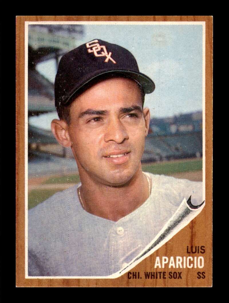 Load image into Gallery viewer, 1962 Topps Luis Aparicio #325 Chicago White Sox EX-EXMINT Image 1
