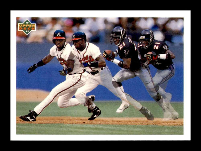 Load image into Gallery viewer, 1991 Upper Deck Deion Sanders #SP3 Prime Time&#39;s Two SP Atlanta Braves NM Image 1
