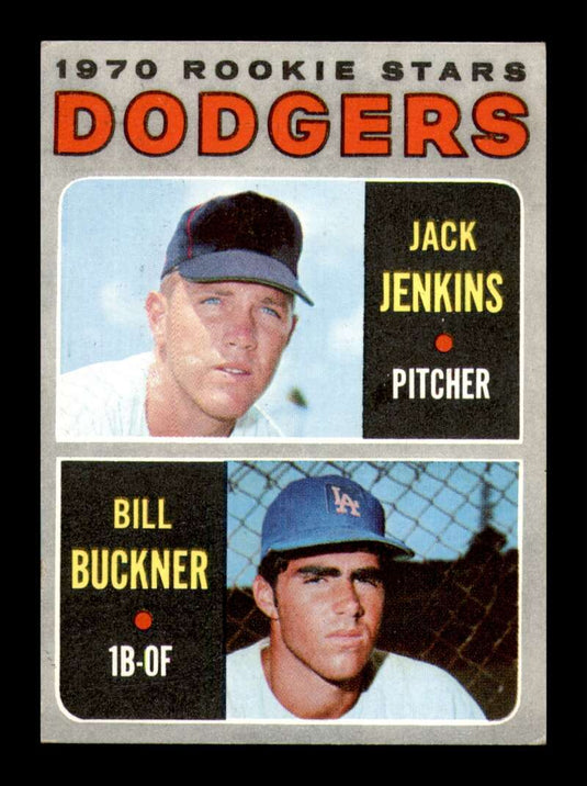 1970 Topps Jack Jenkins Bill Buckner 