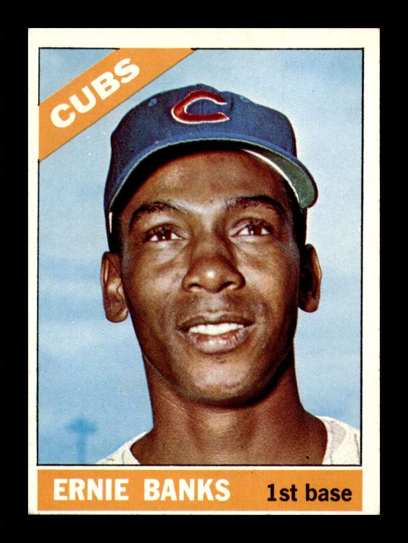 Load image into Gallery viewer, 1966 Topps Ernie Banks #110 Chicago Cubs NM Near Mint Image 1
