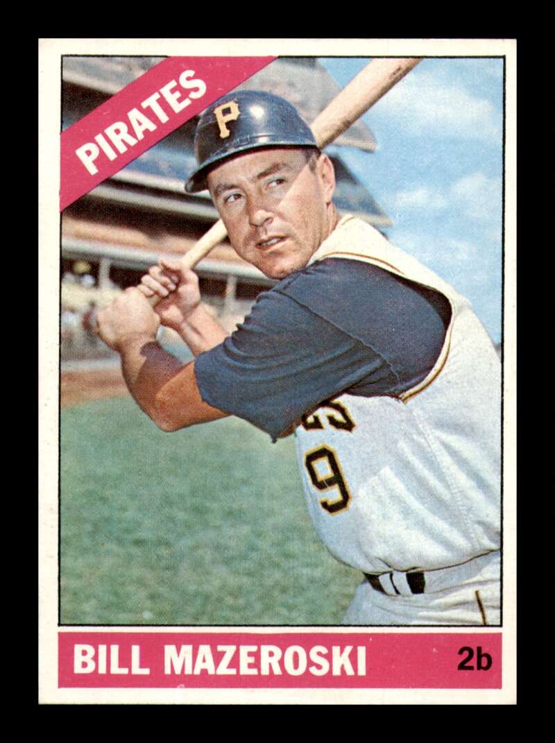 Load image into Gallery viewer, 1966 Topps Bill Mazeroski #210 Pittsburgh Pirates NM Near Mint Image 1
